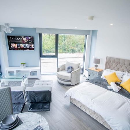 Excellent Studio Balcony Apartment In Sheffield Luaran gambar