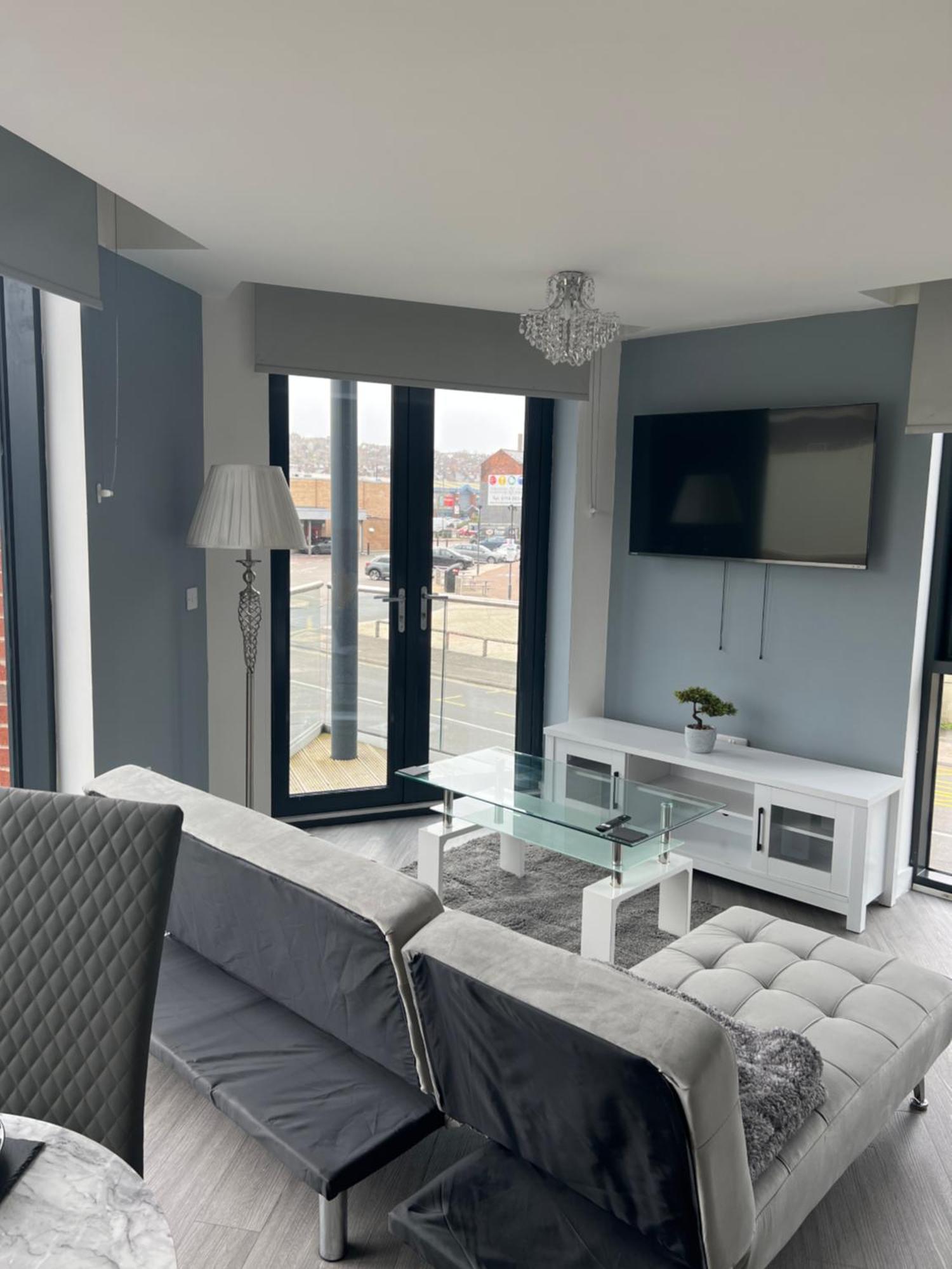 Excellent Studio Balcony Apartment In Sheffield Luaran gambar